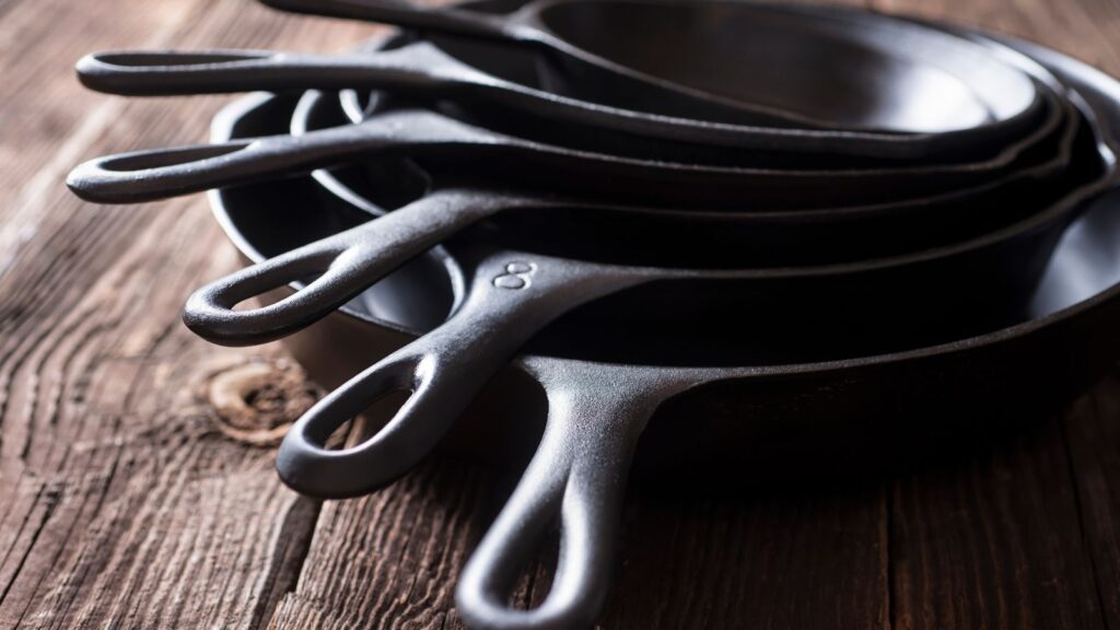 Cast iron cooking